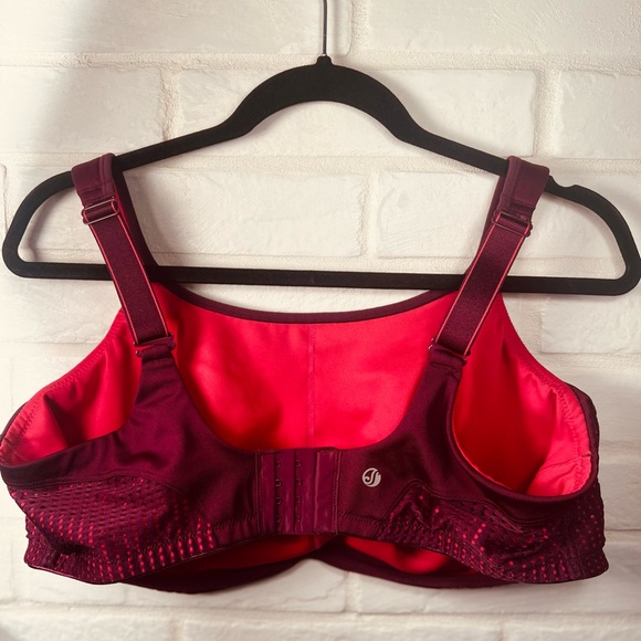 NWOT Soma Sport Max Support Contour Underwire Sport Bra 44 D Henna Plum #0450 - Picture 2 of 10